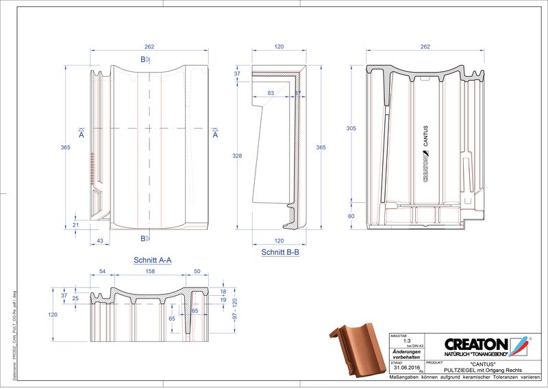 Proizvod CAD file CANTUS pult crijep rubni desni PULTOGR