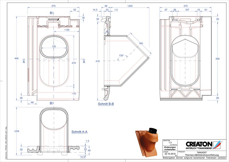 Proizvod CAD file MIKADO dimovodni crijep THERME