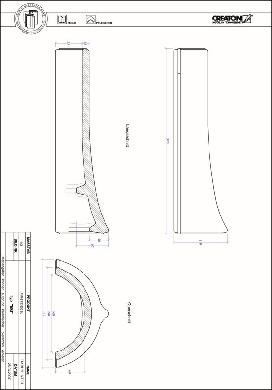Proizvod CAD file oprema za sljeme i greben FIRST-BG