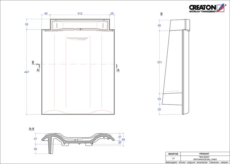 Proizvod CAD file BALANCE rubni lijevi OGL
