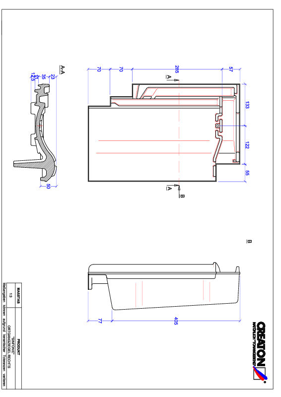 Proizvod CAD file SINFONIE rubni desni OGR
