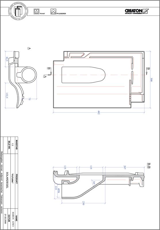 Proizvod CAD file FUTURA prolaz cijevi solarnog kolektora SOLAR
