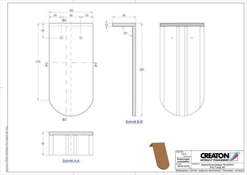 Proizvod CAD file KLASSIK zaobljeni RUND-PULT-lang