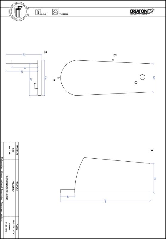 Proizvod CAD file KLASSIK zaobljeni RUND-OGL-3-4