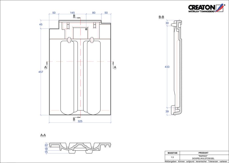 Proizvod CAD file RAPIDO crijep sa dva vala DWZ
