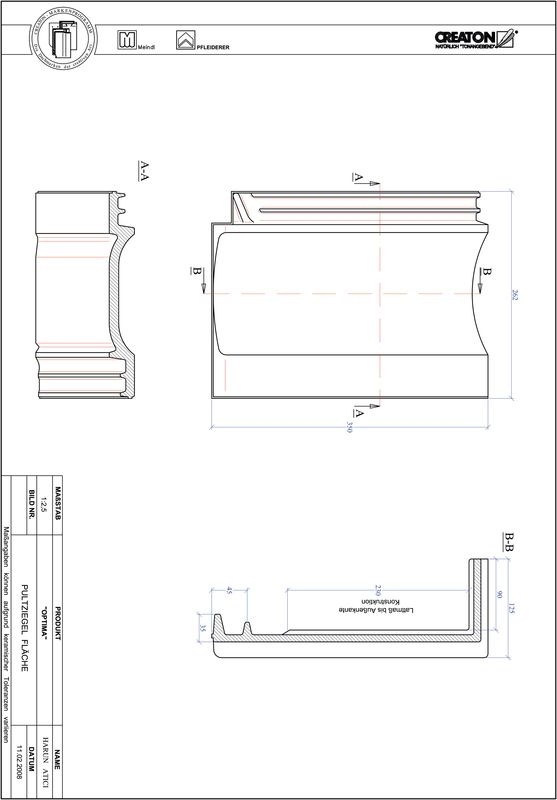 Proizvod CAD file OPTIMA pult crijep PULTFLA