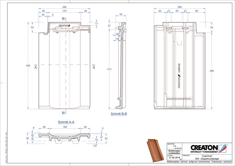 Proizvod CAD file CANTUS crijep sa dva vala DWZ