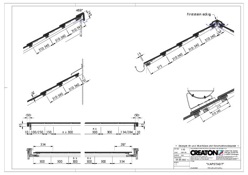 Drawing KAPSTADT general view GES