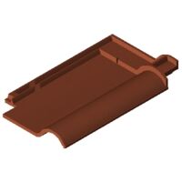 Product BIM model LOD 500 FUTURA copper red engobed Field tile