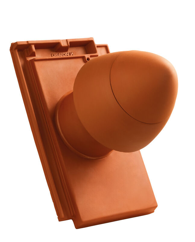 DOM SIGNUM keramički odzračnik 100 mm sa poklopcem na odvrtanje, adapter za foliju i fleksibilno crijevo