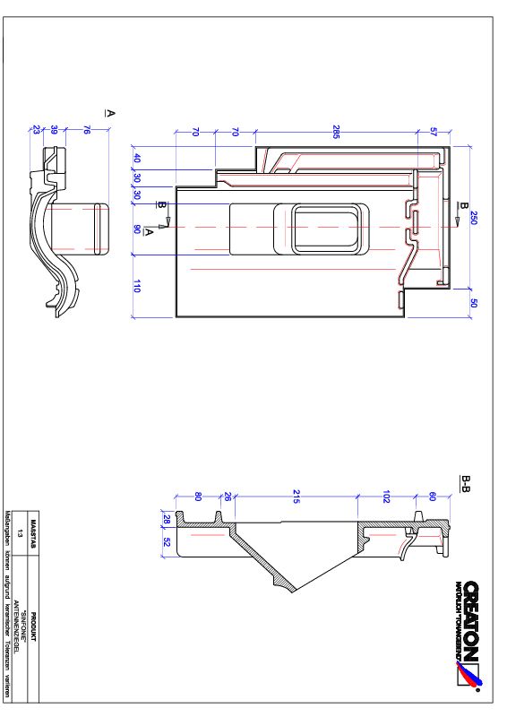 Proizvod CAD file SINFONIE antena ANTENNE