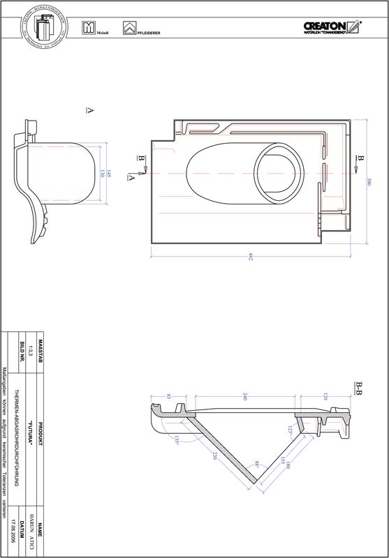 Proizvod CAD file FUTURA dimovodni crijep THERME
