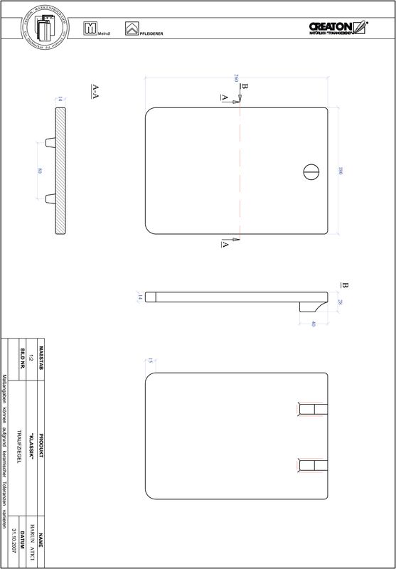 Proizvod CAD file KLASSIK zaobljeni RUND-TRAUFZIEGEL