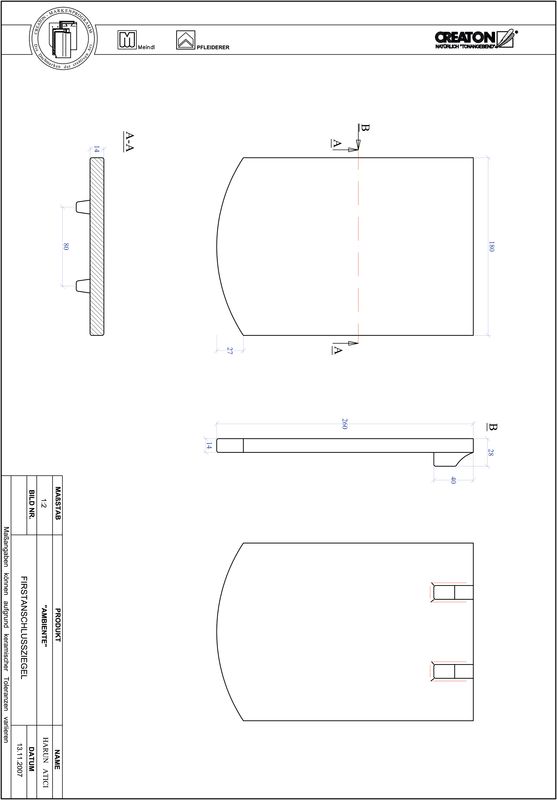 Proizvod CAD file AMBIENTE segmentni rez SEG-FAZ