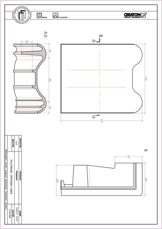 Proizvod CAD file PREMION pult crijep rubni lijevi PULTOGL