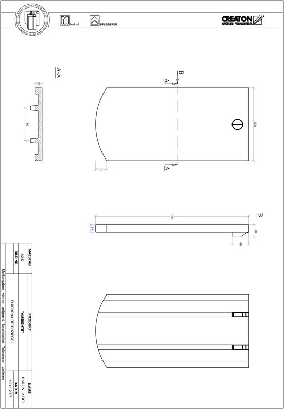 Proizvod CAD file AMBIENTE segmentni rez SEG-FLUEFTZ