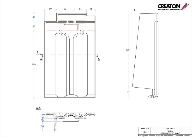 Proizvod CAD file RATIO rubni lijevi OGL