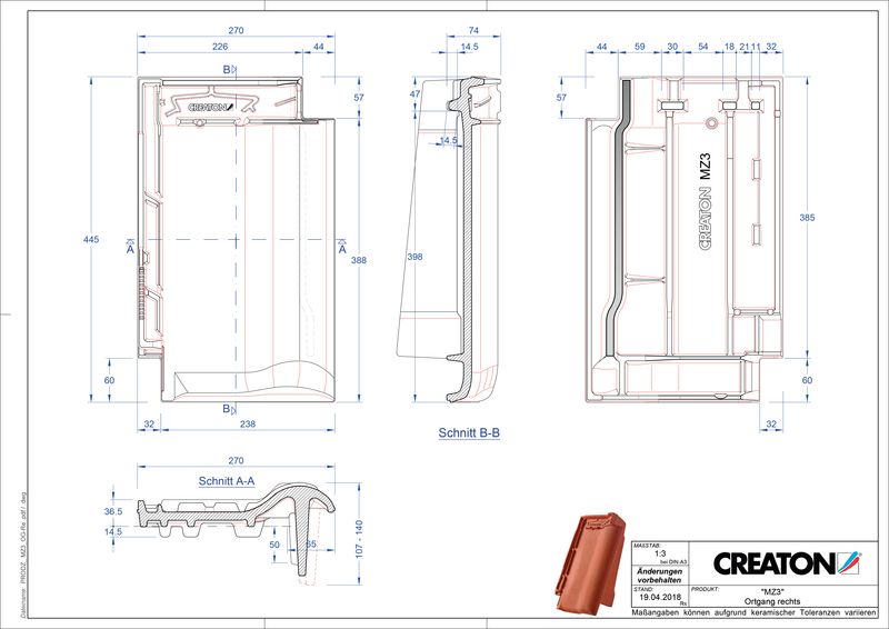 Proizvod CAD file MZ3 NEU rubni desni OGR
