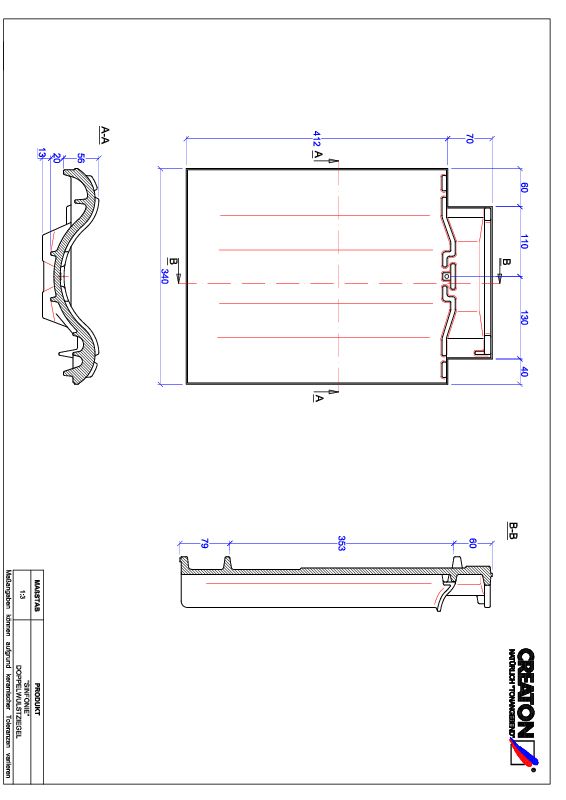 Proizvod CAD file SINFONIE crijep sa dva vala DWZ