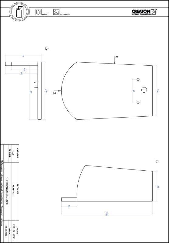 Proizvod CAD file KLASSIK zaobljeni RUND-OGL-1-1-4