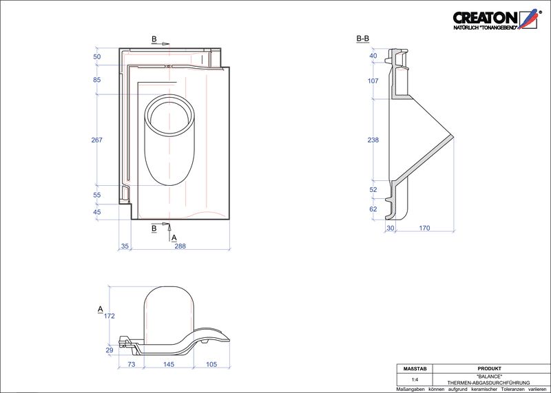 Proizvod CAD file BALANCE dimovodni crijep THERME