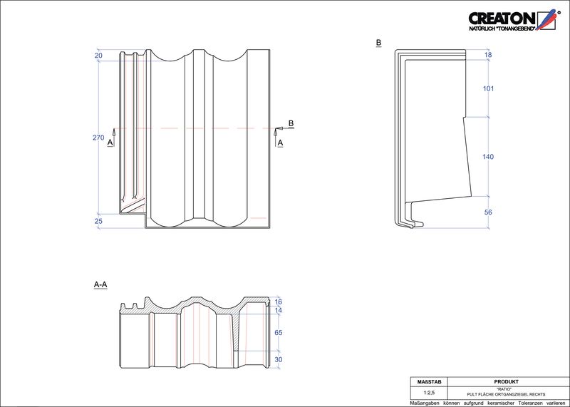 Proizvod CAD file RATIO pult crijep rubni desni PULTOGR