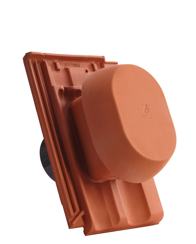 RAP SIGNUM keramički odzračnik 125 mm sa pomičnim poklopcem, adapter za foliju i fleksibilno crijevo
