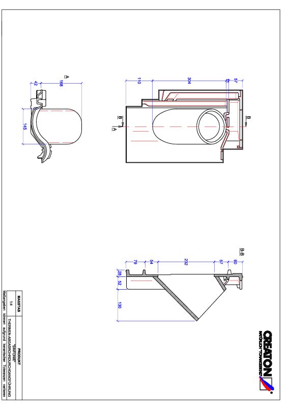 Proizvod CAD file SINFONIE dimovodni crijep THERME
