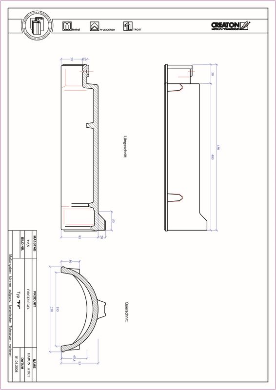 Proizvod CAD file oprema za sljeme i greben FIRST-PV