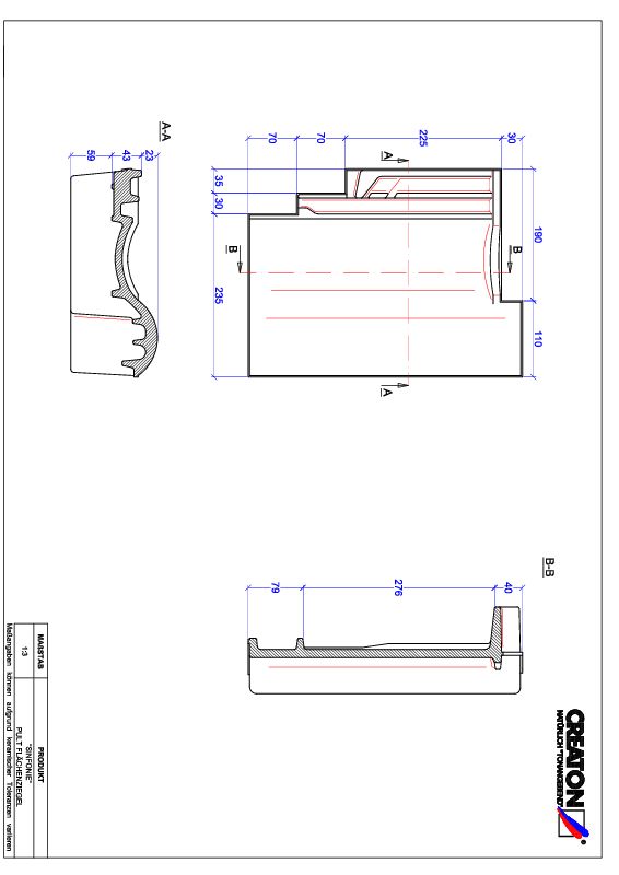 Proizvod CAD file SINFONIE pult crijep PULT