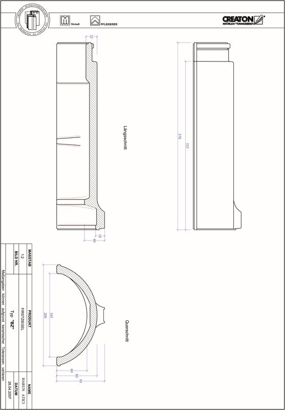 Proizvod CAD file oprema za sljeme i greben FIRST-BZ
