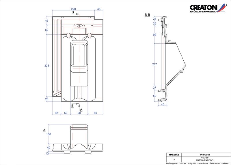 Proizvod CAD file RATIO antena ANTENNE