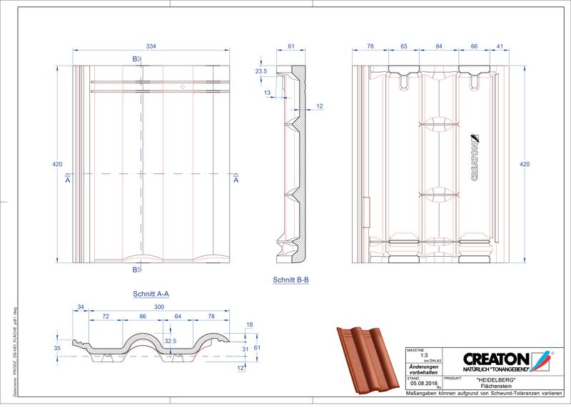 Proizvod CAD file HEIDELBERG  Faechenstein