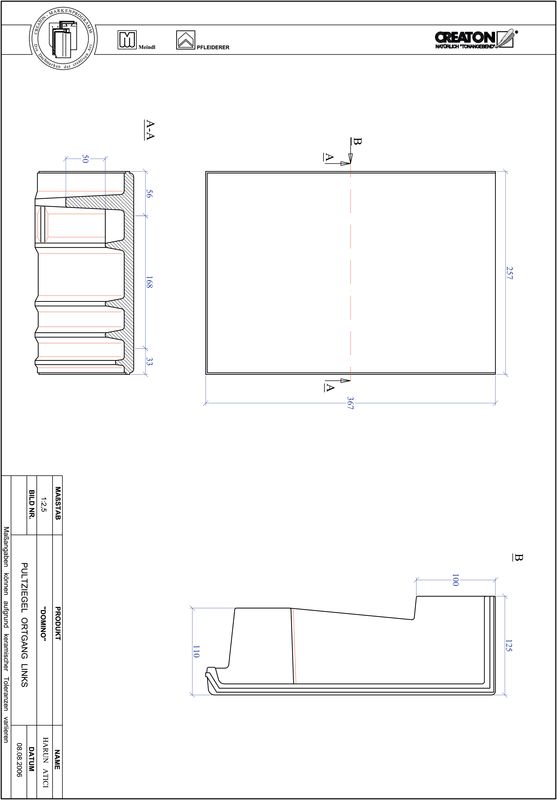 Proizvod CAD file DOMINO pult crijep rubni lijevi PULTOGL
