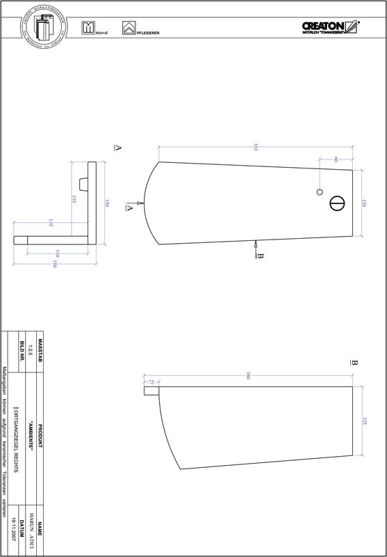 Proizvod CAD file AMBIENTE segmentni rez SEG-OGR-3-4