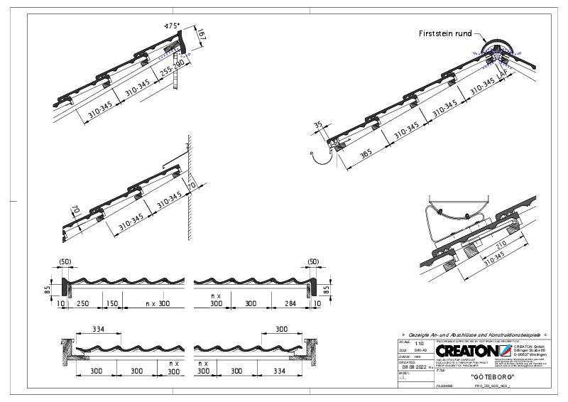 Drawing GÖTEBORG general view GES